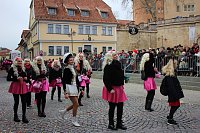 Bild: Rosenmontag auf dem Markt Sondershausen