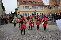 Bild: Rosenmontag auf dem Markt Sondershausen