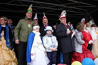 Bild: Rosenmontag auf dem Markt Sondershausen