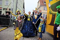 Bild: Rosenmontag auf dem Markt Sondershausen