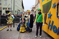 Bild: Rosenmontag auf dem Markt Sondershausen