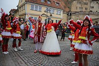 Bild: Rosenmontag auf dem Markt Sondershausen