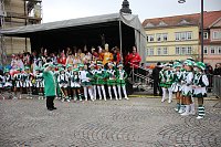 Bild: Rosenmontag auf dem Markt Sondershausen