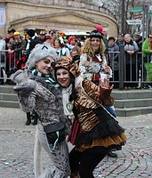 Bild: Rosenmontag auf dem Markt Sondershausen