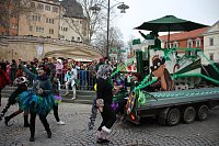 Bild: Rosenmontag auf dem Markt Sondershausen