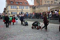 Bild: Rosenmontag auf dem Markt Sondershausen
