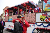 Bild: Rosenmontag auf dem Markt Sondershausen