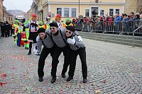 Bild: Rosenmontag auf dem Markt Sondershausen