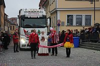 Bild: Rosenmontag auf dem Markt Sondershausen