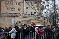 Bild: Rosenmontag auf dem Markt Sondershausen