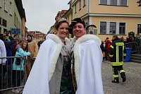 Bild: Rosenmontag auf dem Markt Sondershausen
