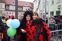Bild: Rosenmontag auf dem Markt Sondershausen