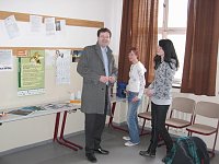Der Bürgermeister zu Gast Bild: Der Bürgermeister zu Gast