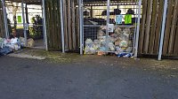 Bild: Anfang dieser Woche in der Halleschen Stra&szlig;e