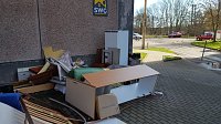 Bild: Anfang dieser Woche in der Halleschen Stra&szlig;e