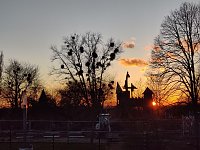 Bild: Abendstimmung auf dem Petersberg