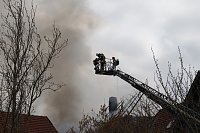 Bild: Dachstuhlbrand in W&uuml;lfingerode