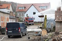 Bild: Dachstuhlbrand in W&uuml;lfingerode