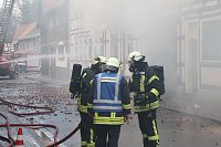 Bild: Dachstuhlbrand in W&uuml;lfingerode