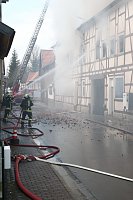 Bild: Dachstuhlbrand in W&uuml;lfingerode
