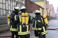 Bild: Dachstuhlbrand in W&uuml;lfingerode
