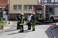 Bild: Dachstuhlbrand in W&uuml;lfingerode