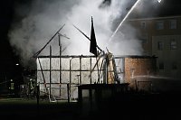 Bild: Scheune ausgebrannt