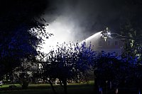 Bild: Scheune ausgebrannt