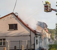 Bild: Wohnhaus brannte in Ilfeld