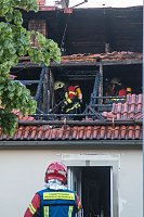 Bild: Wohnhaus brannte in Ilfeld