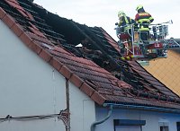 Bild: Wohnhaus brannte in Ilfeld