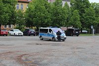 Bild: Verhinderte Demo in Nordhausen 