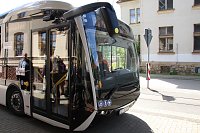 Bild: Elektroverkehr im S&uuml;dharz - der Landkreis erprobt zur Zeit einen neuen E-Bus