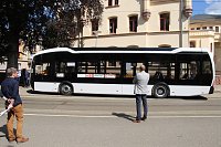 Bild: Elektroverkehr im S&uuml;dharz - der Landkreis erprobt zur Zeit einen neuen E-Bus
