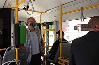 Bild: Elektroverkehr im S&uuml;dharz - der Landkreis erprobt zur Zeit einen neuen E-Bus