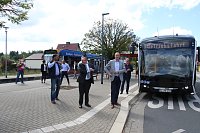 Bild: Elektroverkehr im S&uuml;dharz - der Landkreis erprobt zur Zeit einen neuen E-Bus
