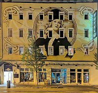Bild: Das n&auml;chtliche Nordhausen
