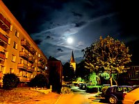 Bild: Das n&auml;chtliche Nordhausen