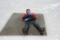 Bild: Eiskalt gerettet
