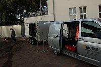 Am Nordhäuser Theater wurde heute ein weiterer Blindgänger aus dem zweiten Weltkrieg erfolgreich entschärft Bild: Am Nordhäuser Theater wurde heute ein weiterer Blindgänger aus dem zweiten Weltkrieg erfolgreich entschärft