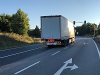 Bild: Odyssee in der Abbiegespur