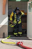 Bild: Brand in der Neandefrklinik