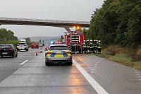 Unfall auf der A 38 Bild: Unfall auf der A 38
