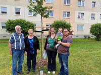 Bild: Baumaktion der WBG