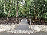 Bild: Einweihung der neuen Gehegetreppe