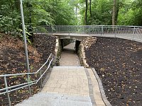 Bild: Einweihung der neuen Gehegetreppe