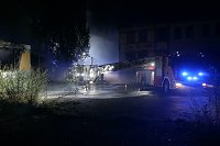 Großfeuer am Nordhäuser Grimmel Bild: Großfeuer am Nordhäuser Grimmel