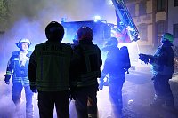 Großfeuer am Nordhäuser Grimmel Bild: Großfeuer am Nordhäuser Grimmel