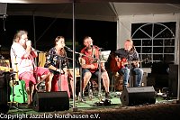 Bild: Drittes open air Jazzsommerkonzert mit der Cotton Men Blues Band 