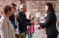 Bild: Einmillionster Besucher am st&uuml;rmischen Kyffh&auml;user-Denkmal